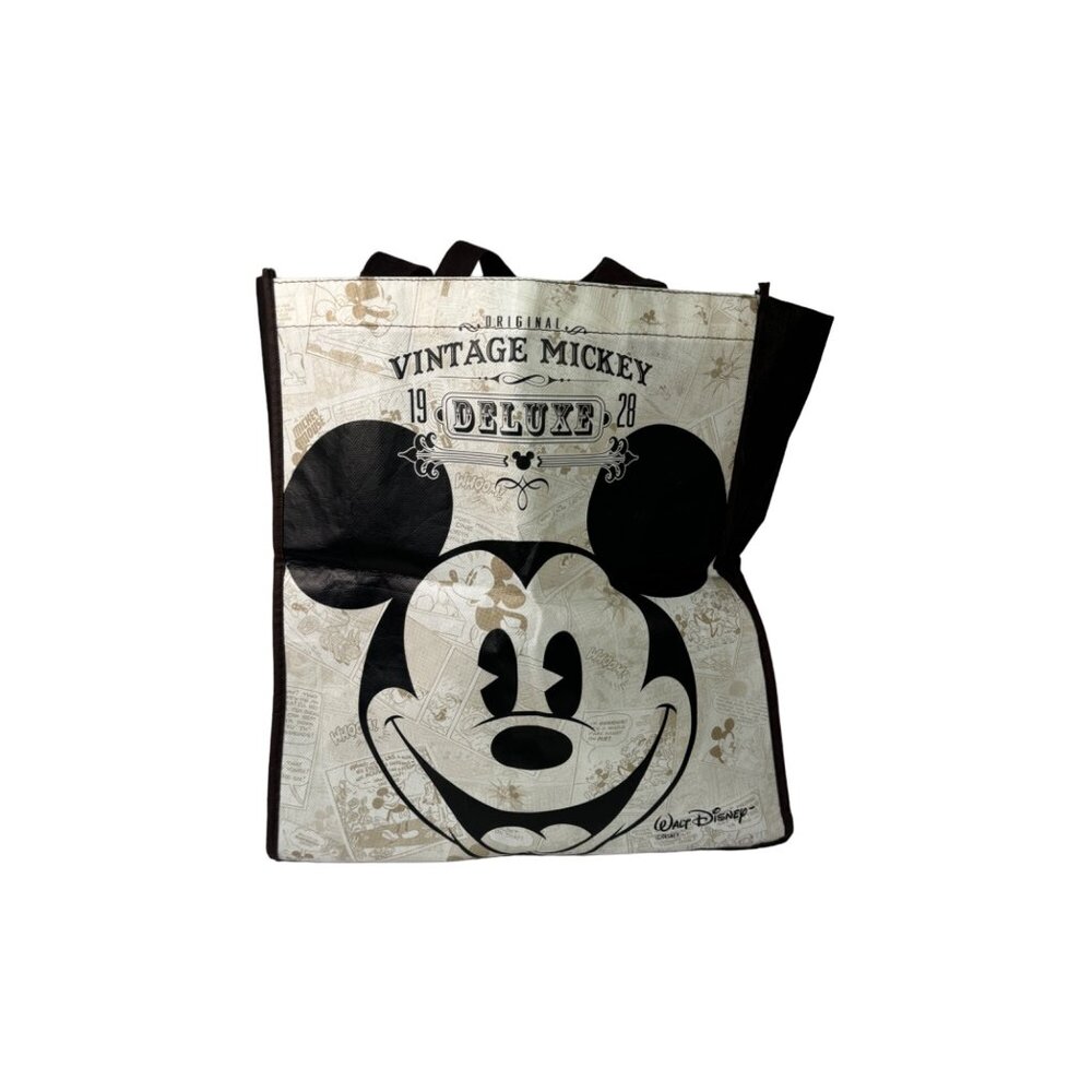 Vintage Mickey Mouse Tote Bag By Walt Disney